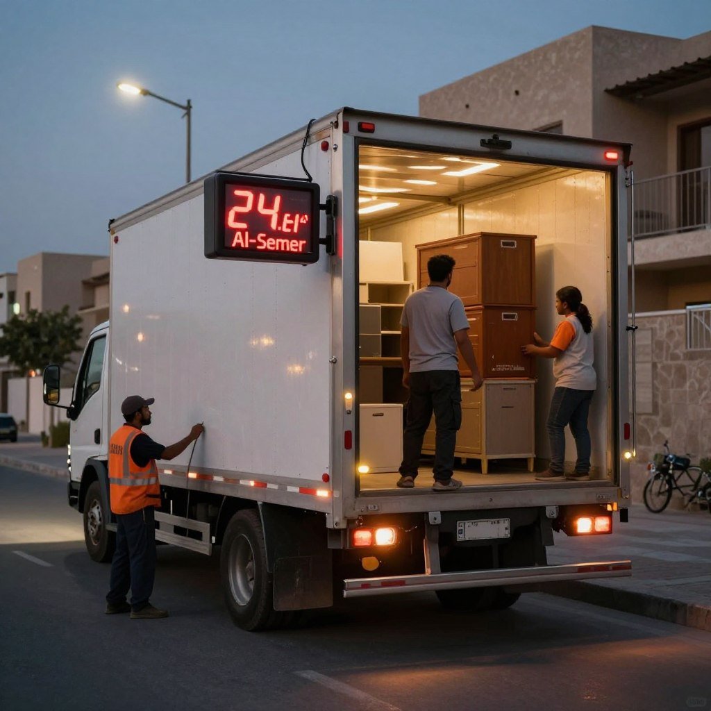خدمة نقل عفش حي السامر جدة متاحة على مدار 24 ساعة