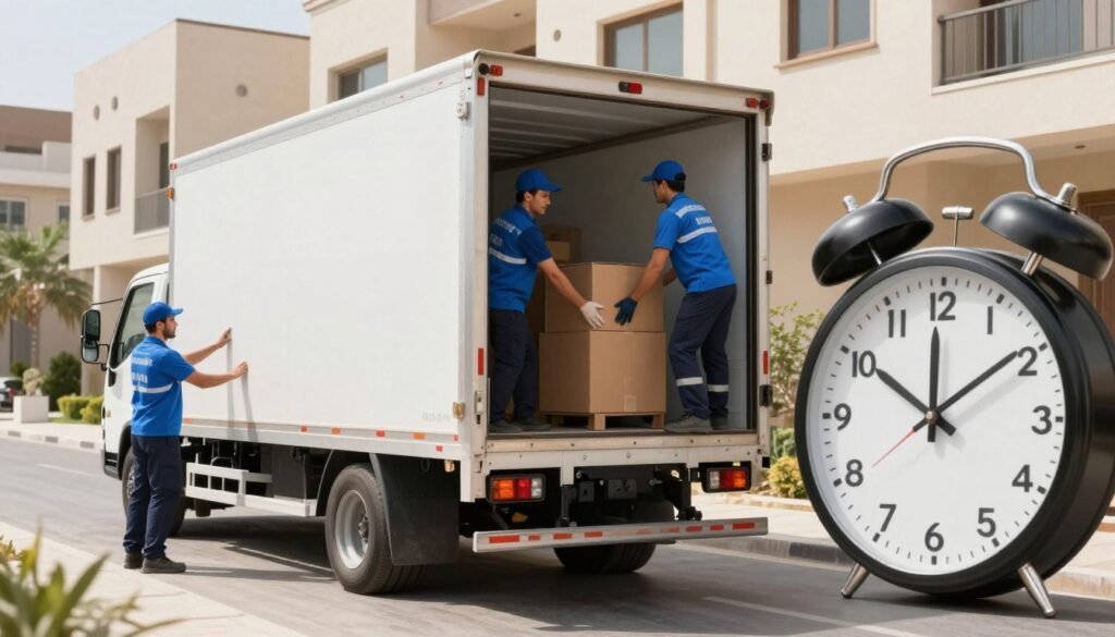 خدمة نقل عفش سريعة بدون انتظار في حي السامر جدة