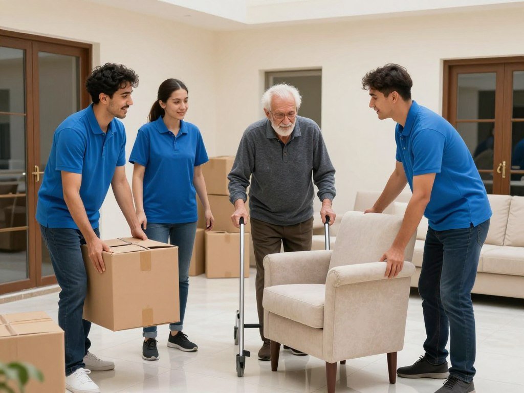 خدمة نقل عفش لكبار السن في حي الروابي جدة