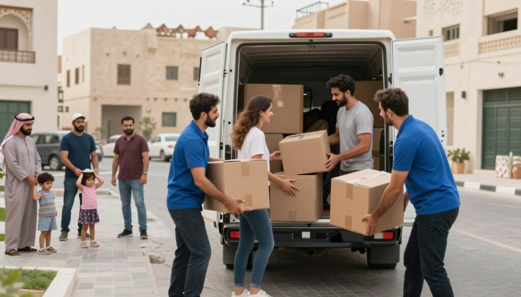 خدمة نقل عفش للعائلات في حي الروابي جدة