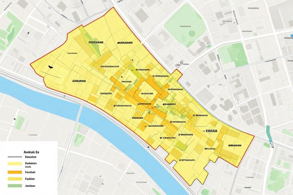 خريطة أحياء جدة لخدمات نقل العفش