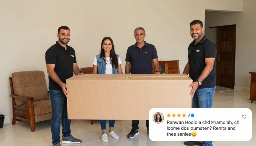 عملاء سعداء بخدمات نقل العفش من مؤسسة رهوان المملكة في جدة