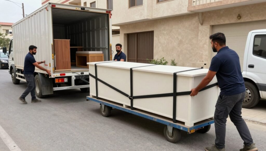 عملية نقل عفش سريعة وآمنة في حي أبحر الجنوبية جدة