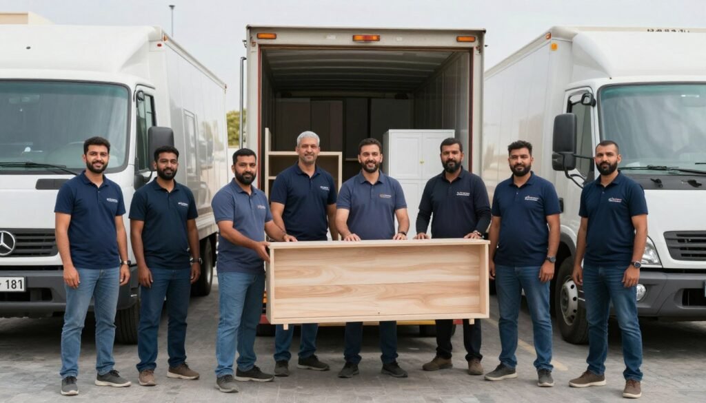 فريق عمل مؤسسة رهوان المملكة لنقل عفش جدة