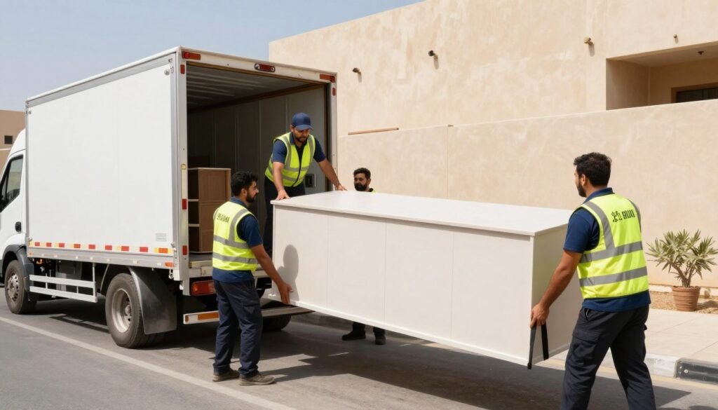 فريق متخصص لنقل العفش في حي الفيصلية جدة