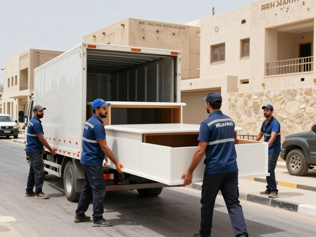 فريق محترف لنقل العفش في حي النزهة جدة