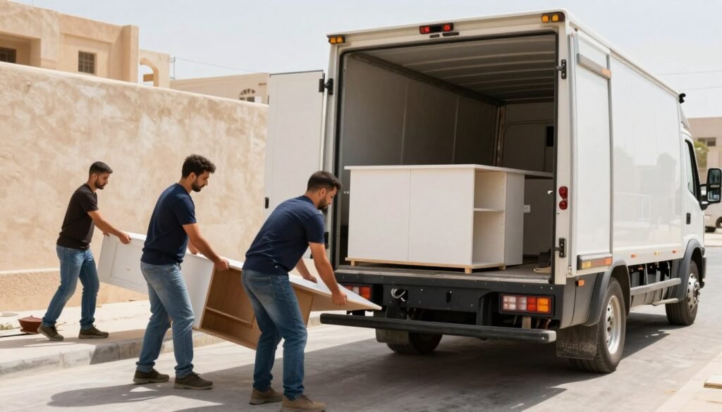 مراحل نقل العفش مع مؤسسة رهوان المملكة في حي الأندلس جدة
