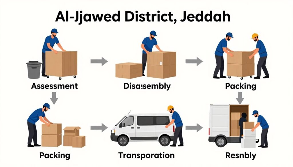 مراحل نقل عفش حي الأجاويد جدة بطريقة احترافية مراحل نقل عفش حي الأجاويد جدة بطريقة احترافية