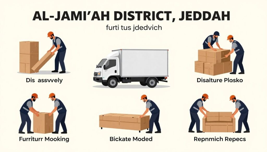 مراحل نقل عفش حي الجامعة جدة بشكل احترافي مراحل نقل عفش حي الجامعة جدة بشكل احترافي