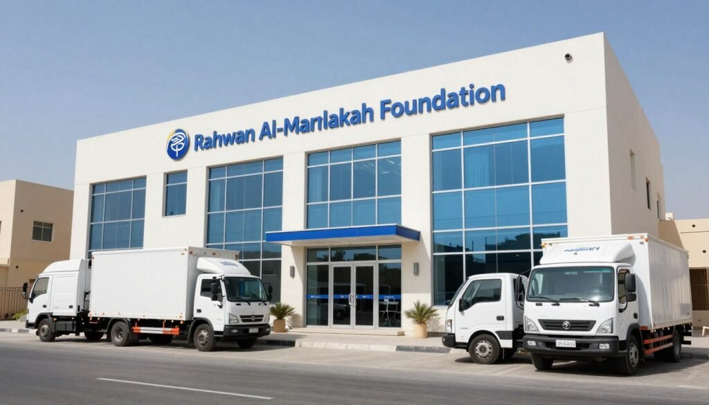 مقر مؤسسة رهوان المملكة لنقل العفش في حي النهضة بجدة