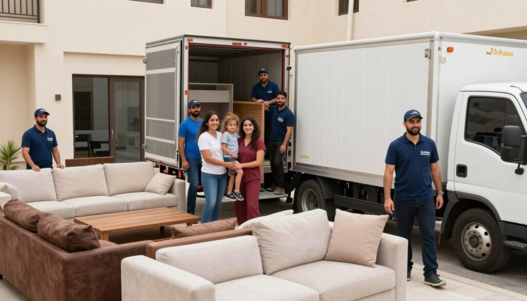 نقل عفش حي مشرفة جدة مع مؤسسة رهوان المملكة