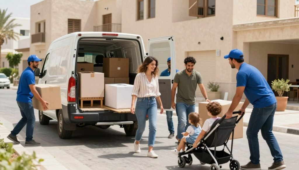 نقل عفش للعائلات في حي النزهة جدة