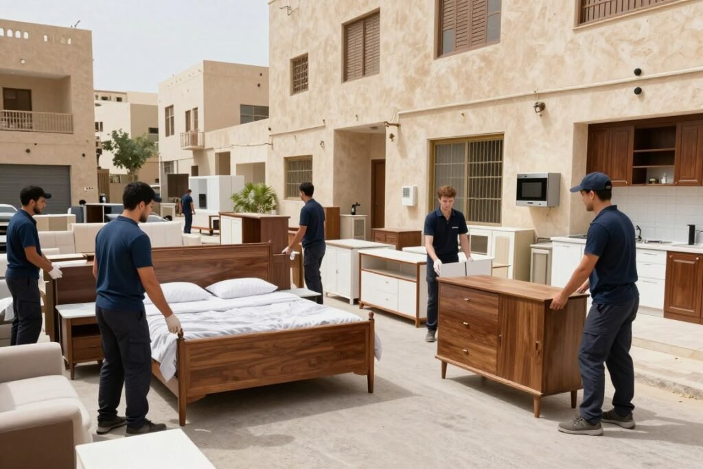 نقل مختلف أنواع الأثاث في حي المروة جدة