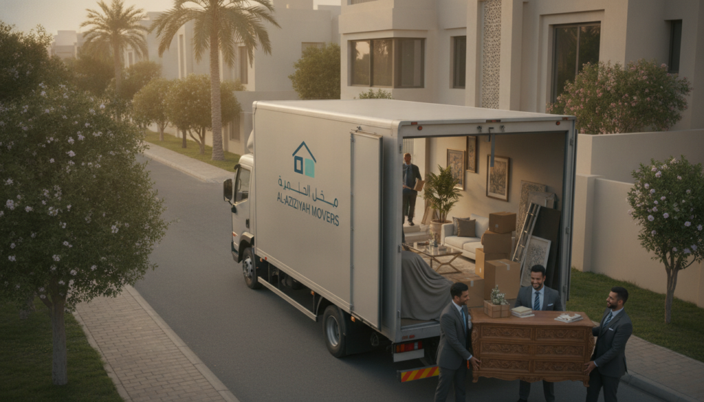 أفضل شركة نقل عفش بحي العزيزية