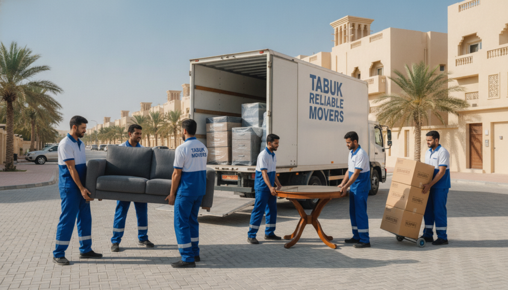 افضل خدمات نقل العفش في تبوك