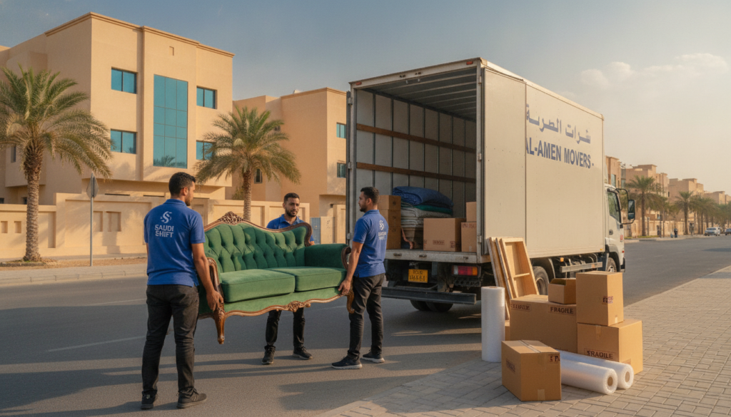 خدمات نقل العفش بجنوب الرياض