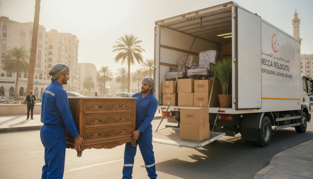 خدمات نقل العفش في مكة المكرمة