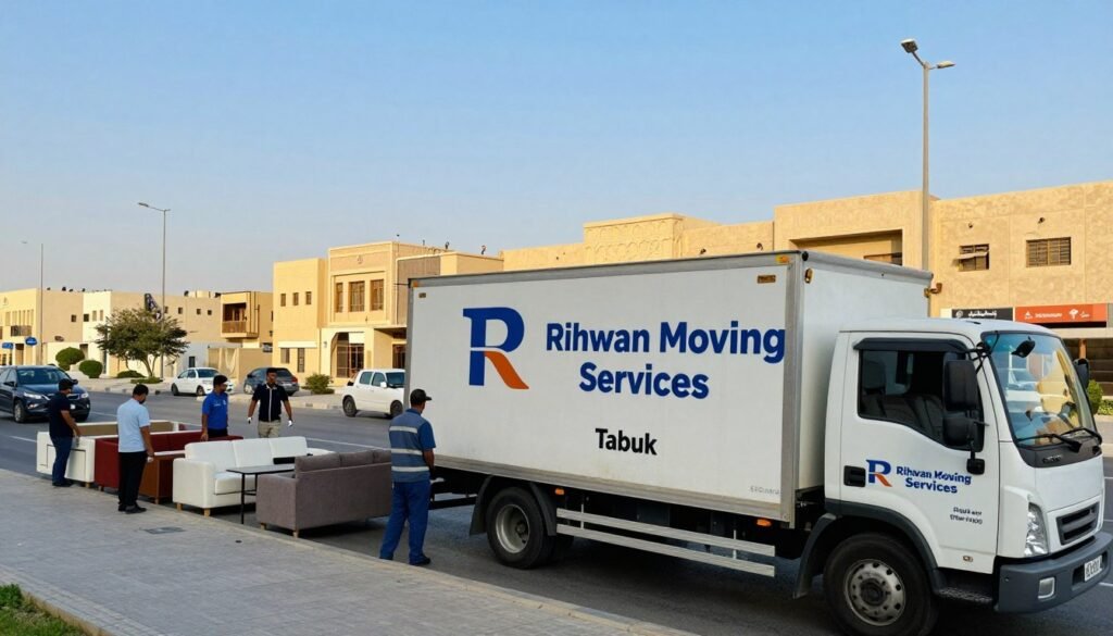 خدمات نقل العفش من القصيم إلى تبوك