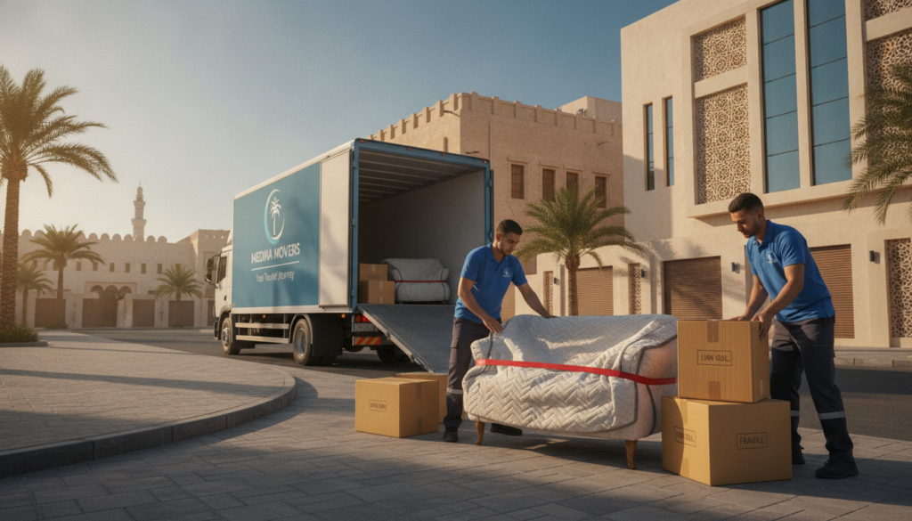 خدمات نقل عفش غرب المدينة المنورة