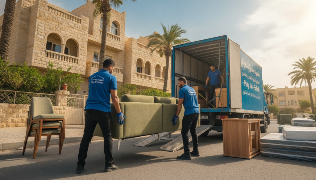 خدمة نقل الأثاث في حي الفهد