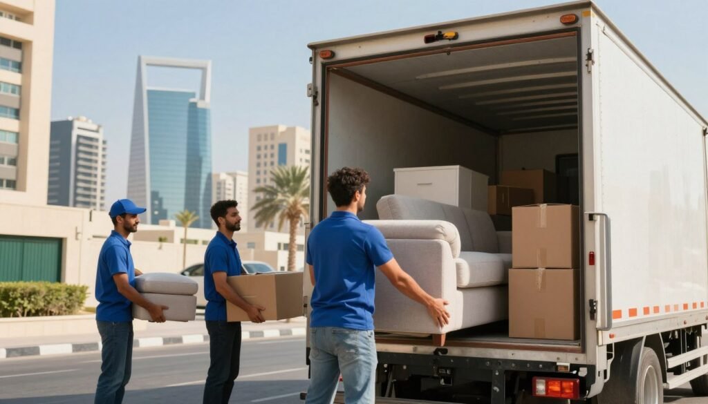 خدمة نقل العفش من عرعر إلى الرياض