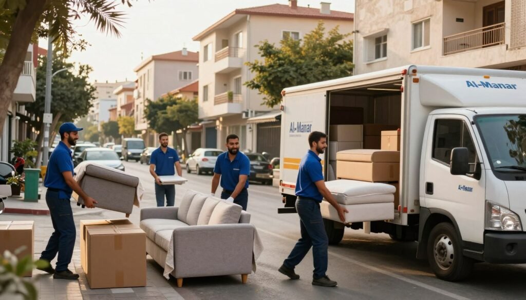 شركة نقل عفش في حي المنار