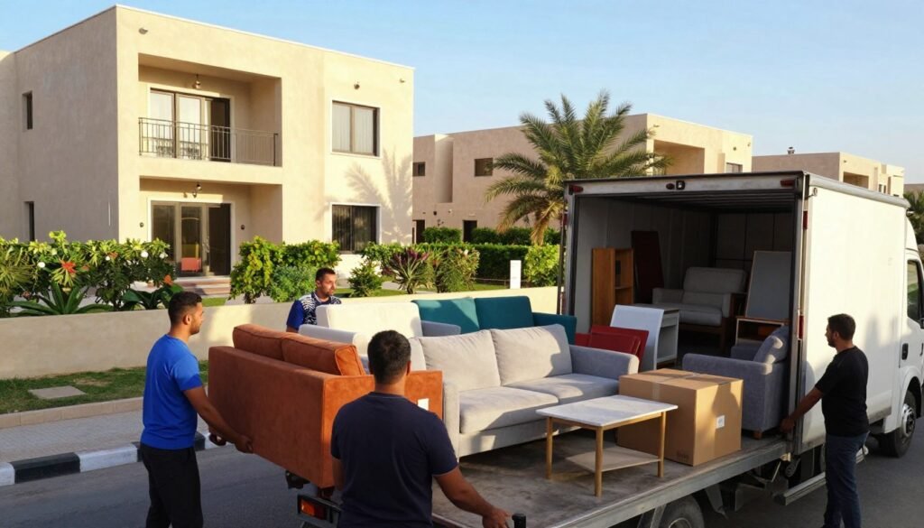 نقل العفش في حفر الباطن