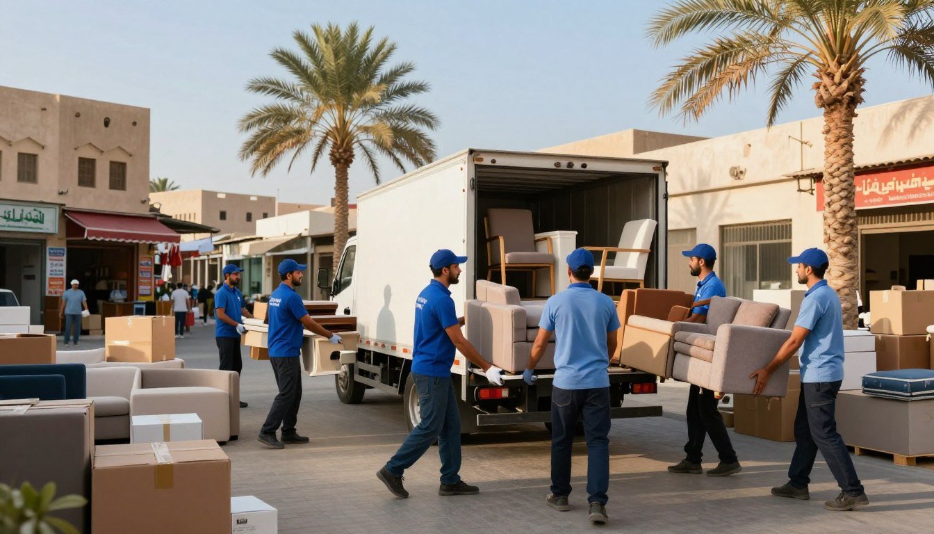 نقل عفش حي القيروان | مؤسسة رهوان المملكة | 📞 0560329696