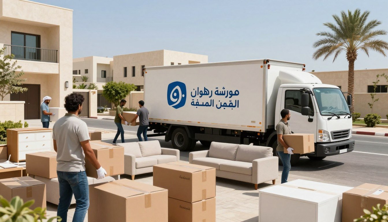 نقل عفش رفحاء | مؤسسة رهوان المملكة | 📞0560329696