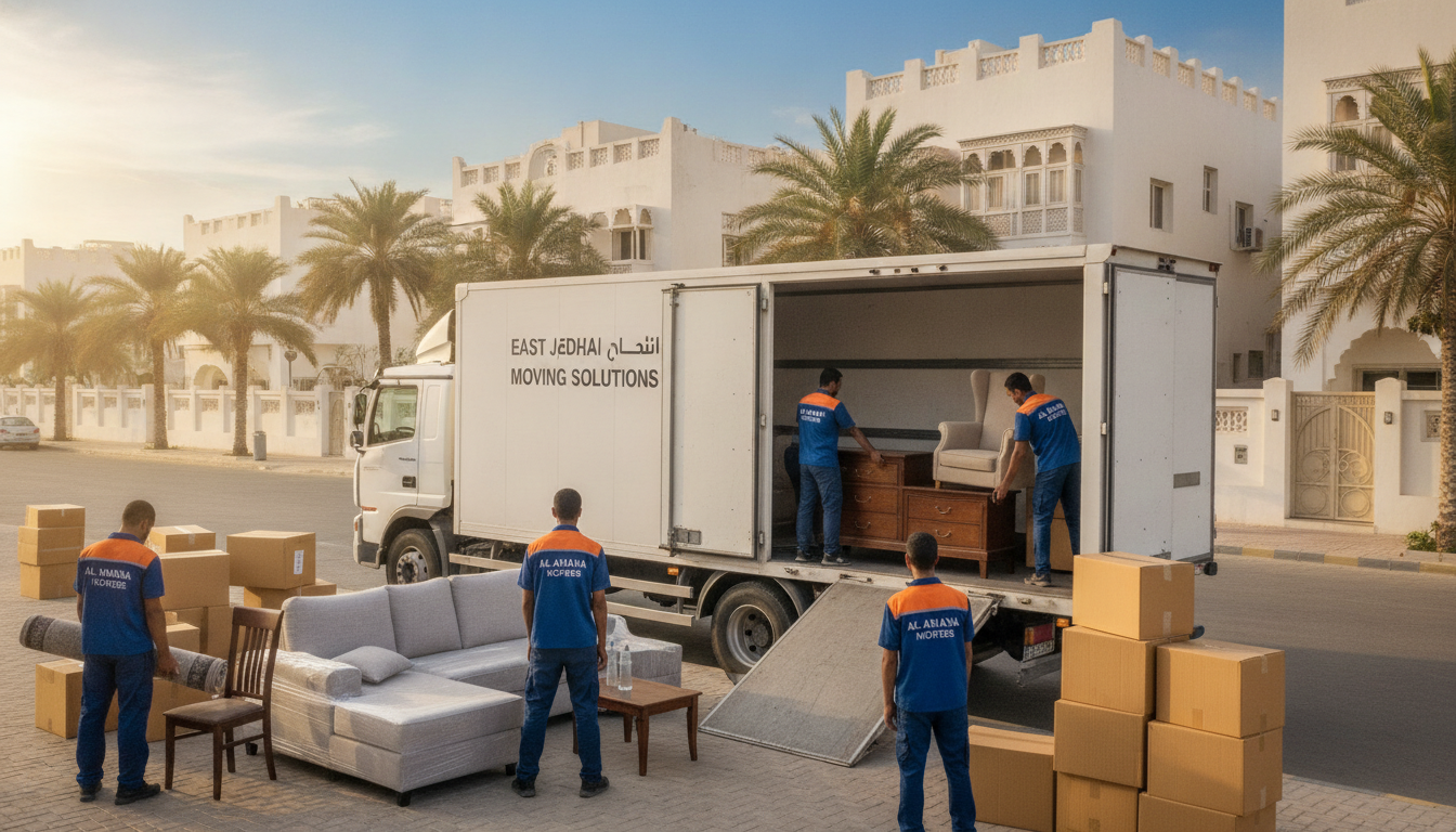نقل عفش شرق جدة | مؤسسة رهوان المملكة | 📞 0560329696