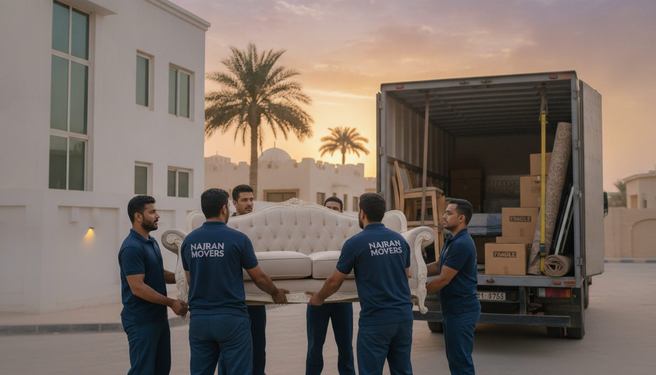 نقل عفش شرق نجران | مؤسسة رهوان المملكة | 📞 0560329696