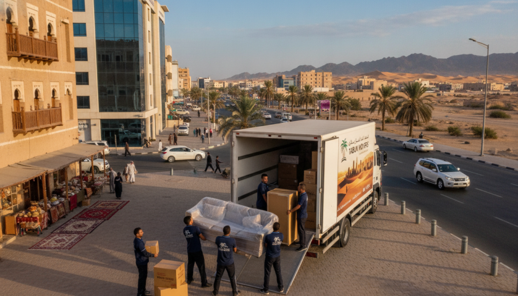 نقل عفش شمال تبوك وجنوب تبوك
