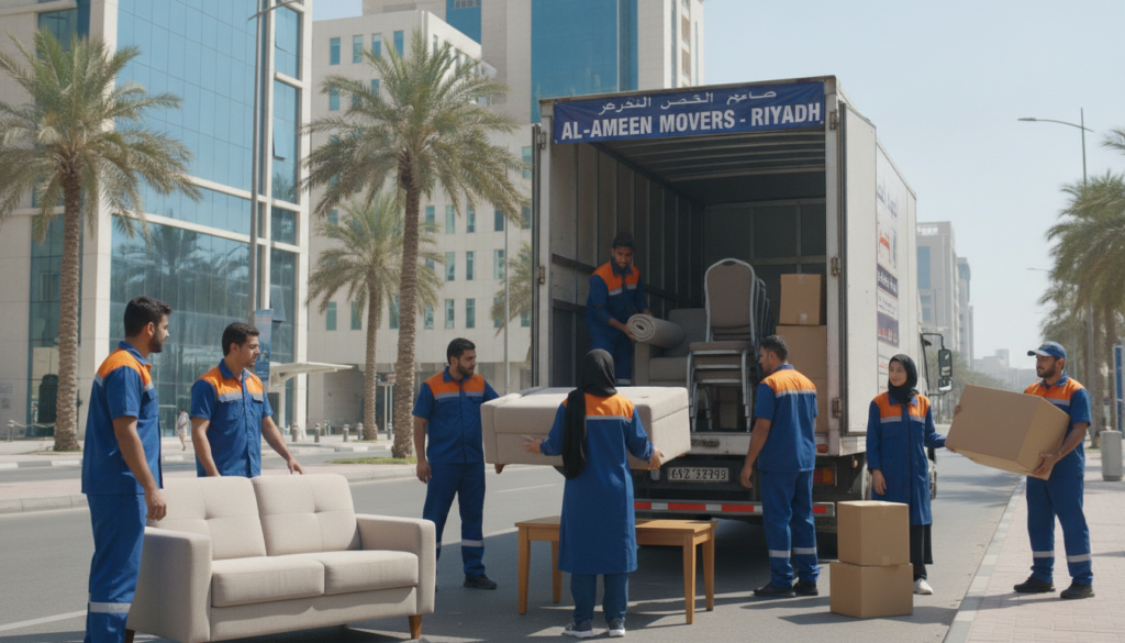 نقل عفش في مدينة الرياض