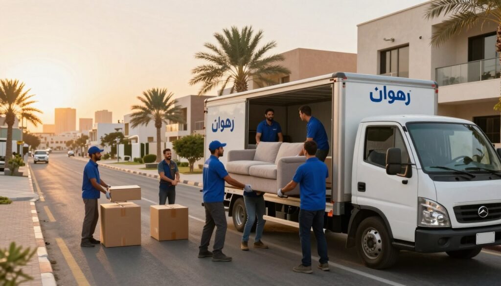 نقل عفش من الخبر إلى المدينة المنورة