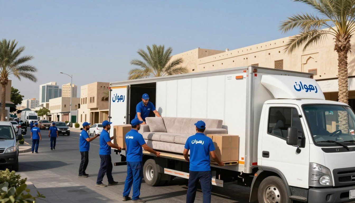 نقل عفش من المدينة المنورة إلى الدمام | مؤسسة رهوان المملكة | 0560329696