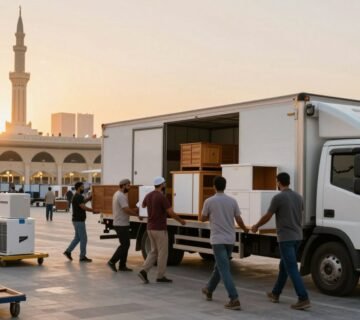 نقل عفش من المدينة المنورة إلى مكة المكرمة | مؤسسة رهوان المملكة | 0560329696