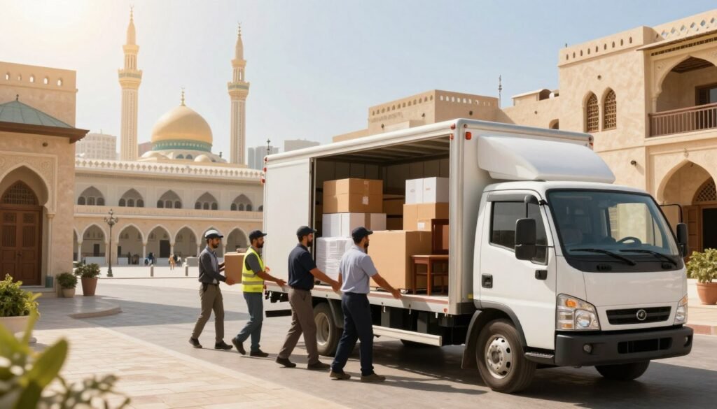 نقل عفش من عرعر إلى مكة المكرمة والمدينة المنورة